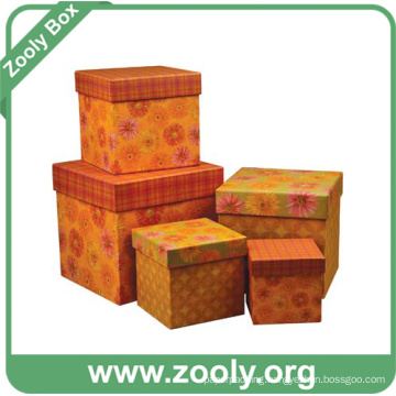 Printed Cardboard Paper Boxes / Rigid Nesting Gift Box